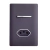 Interruptor simples com tomada 20a preto novara 1200/21