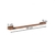 Kit Acessórios p/ Banheiro Athena Aço Inox Rose Gold - comprar online
