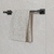 Kit acessórios para banheiro 4 peças latão preto quadritt - Bruno Acabamentos