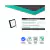 Painel Plafon Led de Sobrepor Quadrado Preto 18w Makled
