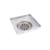 Ralo em metal square tampa oculta invisível 10x10 escovado - Bruno Acabamentos