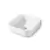 Cuba de louça quadrada canto arredondado louça branco
