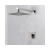 Kit Ducha Quadrada 20X20cm + 1 Acabamento Monocomando Cromado - comprar online
