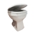 Imagem do Kit vaso sanitário convencional + assento modelo Iris marca Onix - Branco