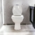 Kit vaso sanitário convencional + assento modelo Iris marca Onix - Branco - comprar online