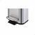 Lixeira Retangular c/ Pedal e Balde 5L Escovado Frame Brinox - Bruno Acabamentos