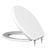 Assento sanitário Tupan compatível com oval convencional - Branco - comprar online