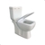Kit vaso sanitário com caixa acoplada + assento modelo zt marca Alta - Branco - loja online