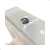 Kit vaso sanitário com caixa acoplada + assento modelo zt marca Alta - Branco