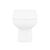 Kit vaso sanitário convencional + assento modelo misti marca Icasa - Branco