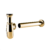Sifão Copo Lavatório Aço Inox 7/8 Dourado - loja online