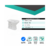 Kit vaso sanitário convencional + assento modelo Lírio marca Fiori - Branco - Bruno Acabamentos