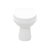 Kit vaso sanitário convencional + assento modelo Lírio marca Fiori - Branco