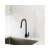 Imagem do Torneira Cozinha Bancada Base Nero Cano Silicone Preto