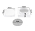 Ralo Oculto 10x10 Inteligente Seca Piso/porcelanato Cinza - comprar online