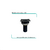 Válvula click tampa removível 7/8 preto - comprar online