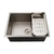 Cuba para cozinha gourmet retangular 44 cm escovado - Bruno Acabamentos