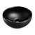 Cuba de louça 32 cm redonda neos preto