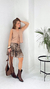 MINI LILY SEDA PRINT - comprar online