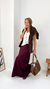 POLLERA LADY SATEN CRUSH - tienda online