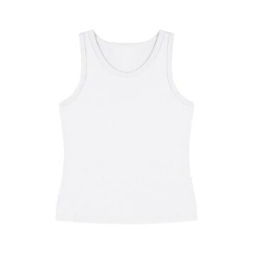 Regata infantojuvenil 100% algodão