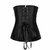 Corset Overbust liso Negro en internet
