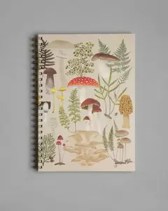 Cuaderno A4. Tapa dura. Rayado. Fungi. - comprar online