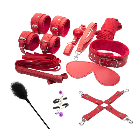 Kit Sado 3 Colores Combo Completo Dominación Fetiche Bdsm - comprar online