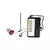 Set de dilatador uretral y plug con electro-estimulación