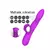 Vibrador doble estimulo con movimiento y estimulador giratorio