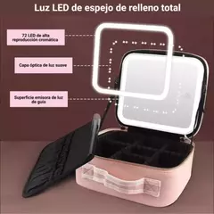 Maletin Organizador de Maquillaje con Espejo Luz Led en internet