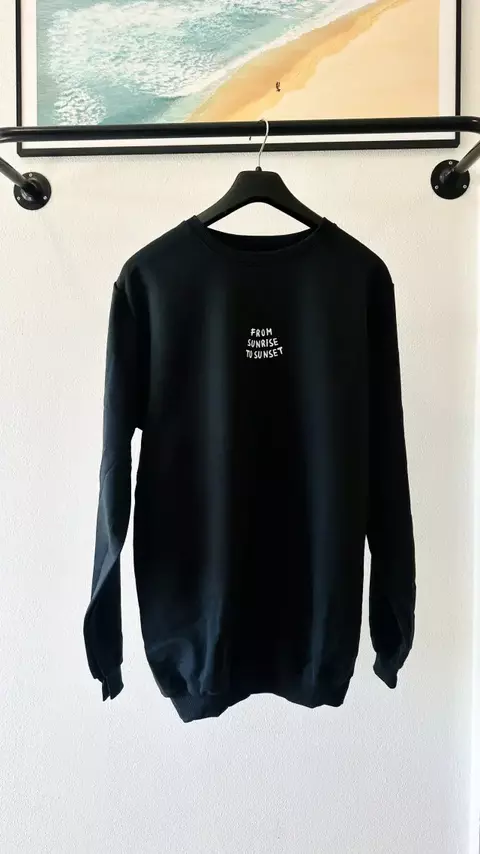 Moletom preto container