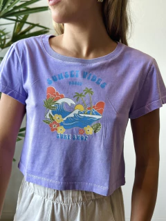 Imagem do CROPPED lilás Sunset Vibes