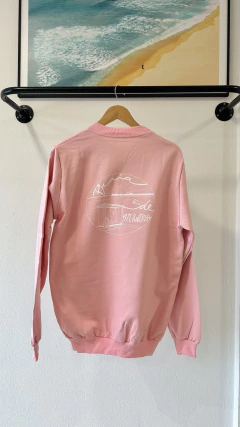 Moletom Praia de Atlântida Rosa Bebê na internet