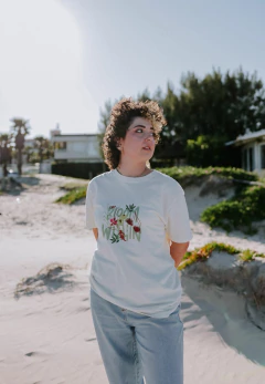 CAMISETA OFF WHITE MOA - Mabay