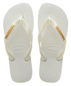 CHIN HAV TOP LOGO MET (F0) - BRANCO