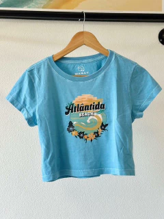 CROPPED azul Atlântida beach - comprar online