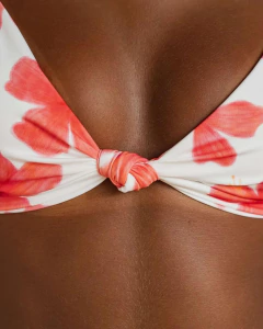 BIQUÍNI LINDIMAIS VERMELHO COM BRANCO NÓ