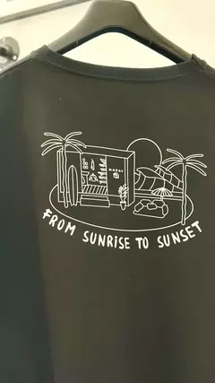 Moletom preto container - comprar online