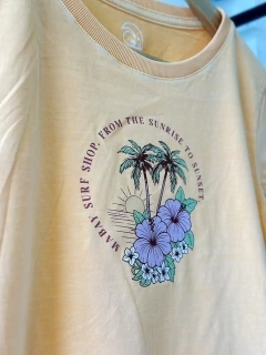 CROPPED laranja hibiscus - Mabay