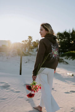 Moletom canguru marrom MOA - Mabay