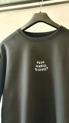 Imagem do Moletom preto container