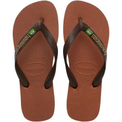 HAVAIANAS BRASIL LOGO 2815 FERRUGEM CAFE 37/38