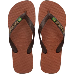 HAVAIANAS BRASIL LOGO 2815 FERRUGEM CAFE 35/36