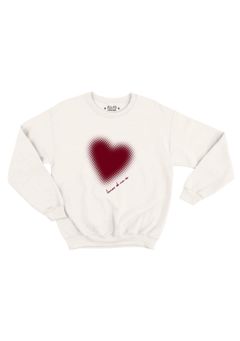 Moletom L'amour de ma vie - Elles Concept