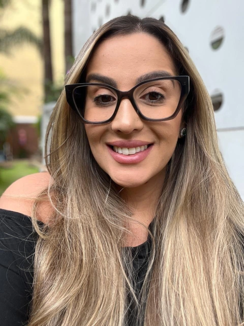 Armação LGE848 Cinza com Tartaruga Azul