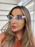 Armação LGE763 Branca com Azul - comprar online