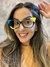 Armação LGE468 Preto, Azul e amarelo - comprar online