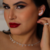 Brinco ear cuff com micro zircônias Cristal