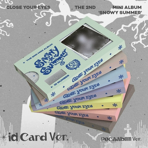 CLOSE YOUR EYES - SNOWY SUMMER VER. ID CARD RANDOM